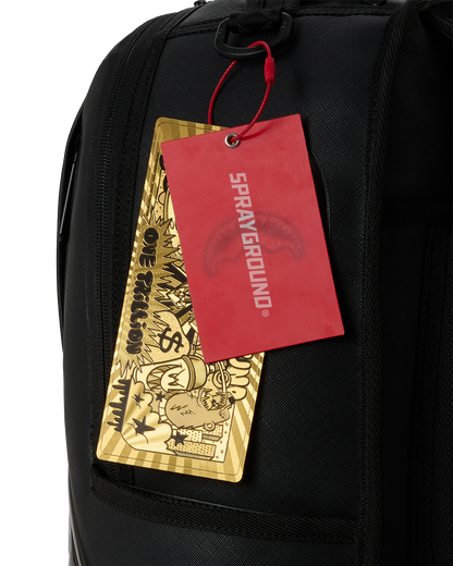 GLOSSY BOSSY - BLK METALLIC BACKPACK
